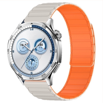 Silikonski magnetski kaiš za sat, 22 mm, kod C07; kompatibilan s Huawei GT3/GT4/GT5 i Samsung Watch