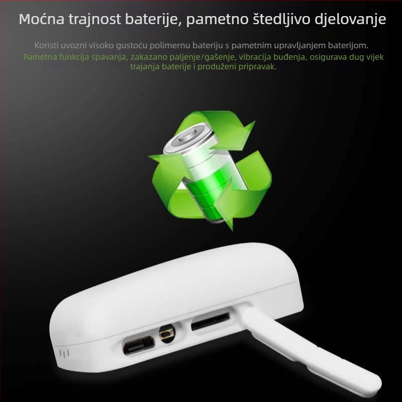 BeiDou GPS lokator za starije i djecu s vibracijskim alarmom, alarmom nestanka napajanja i SOS; preciznost 0–30 m; polimer baterija; trajanje 4320 h; vodootporan