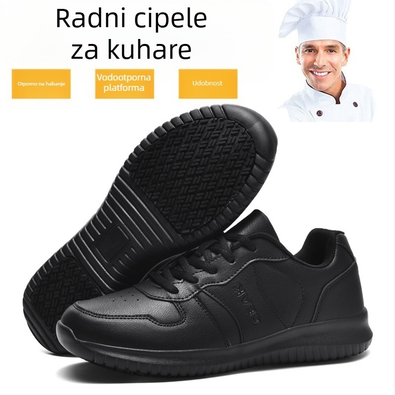 Obuća za rad za kuhinju restorana, EVA materijal, protuklizne, vodootporne, otporne na ulje, prozračna