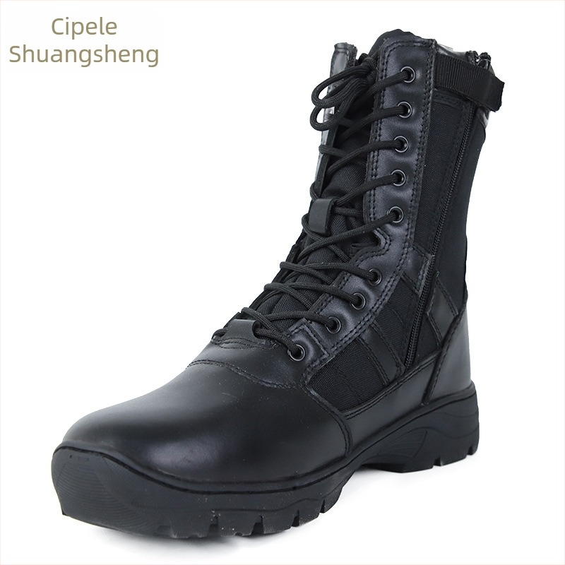 Unisex taktične čizme za odrasle – vodootporne, prozračne, protiv klizanja i otporne na habanje; poliester tkanina; za odrasle; pogodne za trčanje, fitness, streljaštvo i vanjske sportove