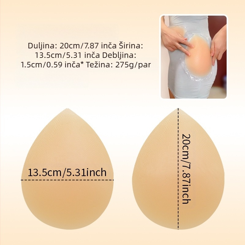 Silikonska jastučić za povećanje bokova, debeli, ljepljiva, nevidljiva i bez tragova — Xinrui Lover, Dongguan