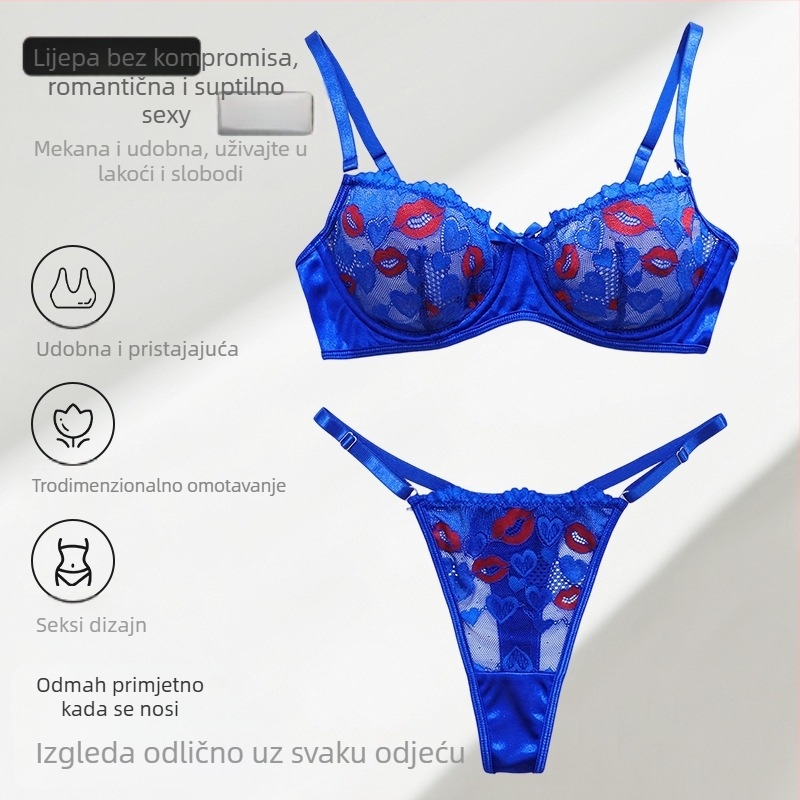 Set grudnjaka: 3/4 šalice, Srednje oblikovane košarice, Čvrste dvostruke naramenice, Stražnje zaključavanje s jednim redom kukica i očiju, Push-Up