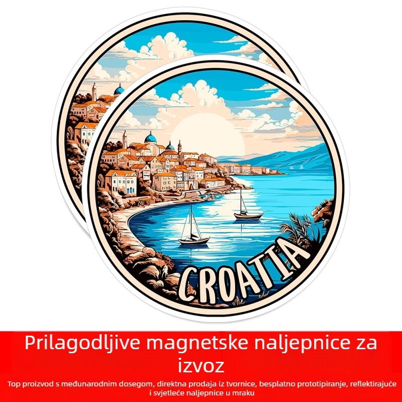 Magnetske auto naljepnice s motivom životinja, jaka adhezija, magnetsko pričvršćivanje, prilagodljive