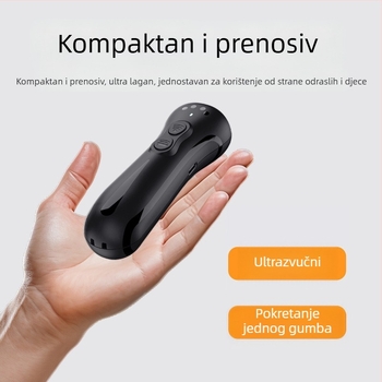 W32 ultrazvučni repeler za pse – protiv lajanja, punjivi, promjenjiva frekvencija, LED ručna svjetiljka