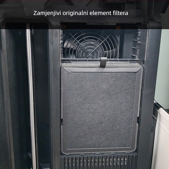Dodatak za 3D ispis - H2D element zraka filter s aktivnim ugljenom, višeslojno filtriranje za H2D sustav pročišćavanja zraka