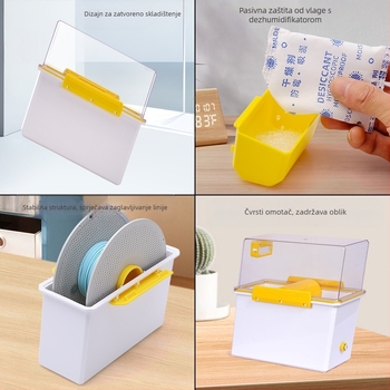 Kutija za sušenje dodataka za 3D ispis – brtvljenje, prozirni spremnik za pohranu – Earth Surface Drying Box