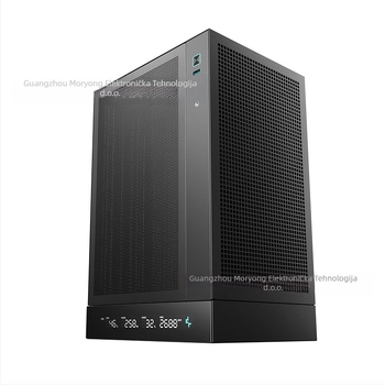 Deepcool CH170 DIGITAL ITX kućište, uspravna Mini-ITX desktop kutija s USB 3.0 na prednjem panelu, ITX/MicroATX kompatibilno, PSU na vrhu