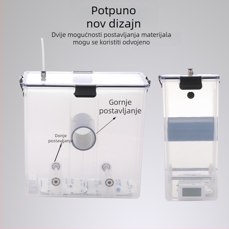 Kutija za sušenje filamenta za 3D pisač – PLA 1 kg i PETG, zatvoreno skladištenje otporno na prašinu i vlagu