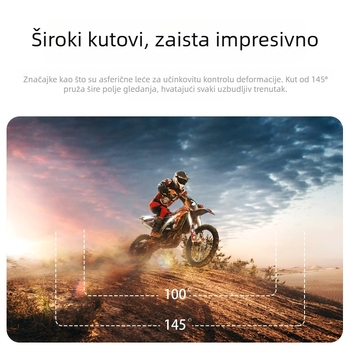 Mini01 4K vanjska vodootporna akcijska kamera, IP68, 4K60fps, 1.54in LCD, WiFi daljinsko upravljanje, baterija 980mAh