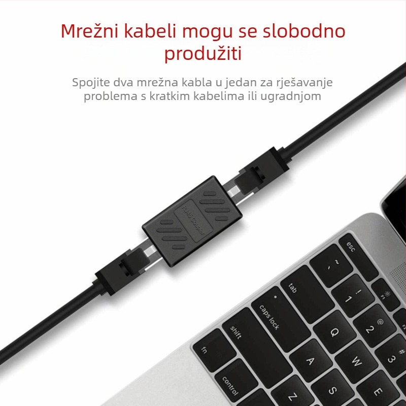 RJ45 Straight-Through konektor XC-800, RJ45 sučelje, model XC-800, pušten u promet 2024, pojedinačno pakirano
