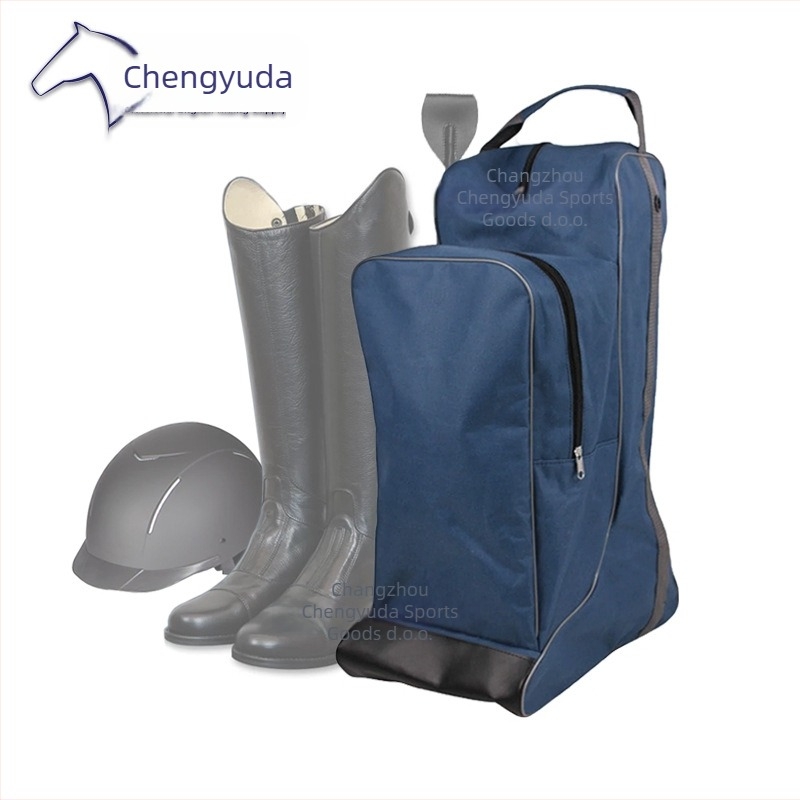 Torba za opremu za jahanje za kacigu i čizme | Oxford tkanina | Prilagodljiva | Podrijetlo: Jiangsu | Pakiranje: 25 komada