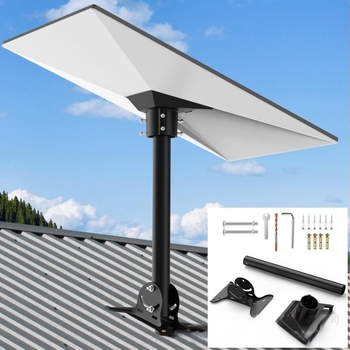 Držač ravne cijevi – metalni, podesivi, 1,8 kg, uključuje uputstvo