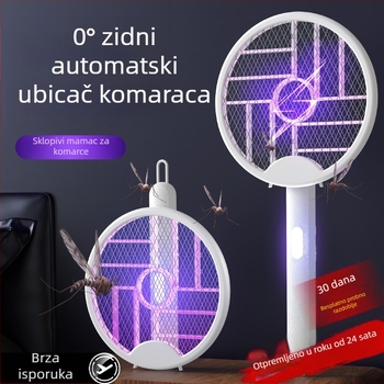 Sklopivi električni štapić za komarce s UV svjetlom, USB punjivi, model MX05, 5V, 800mAh, za unutarnju i vanjsku uporabu