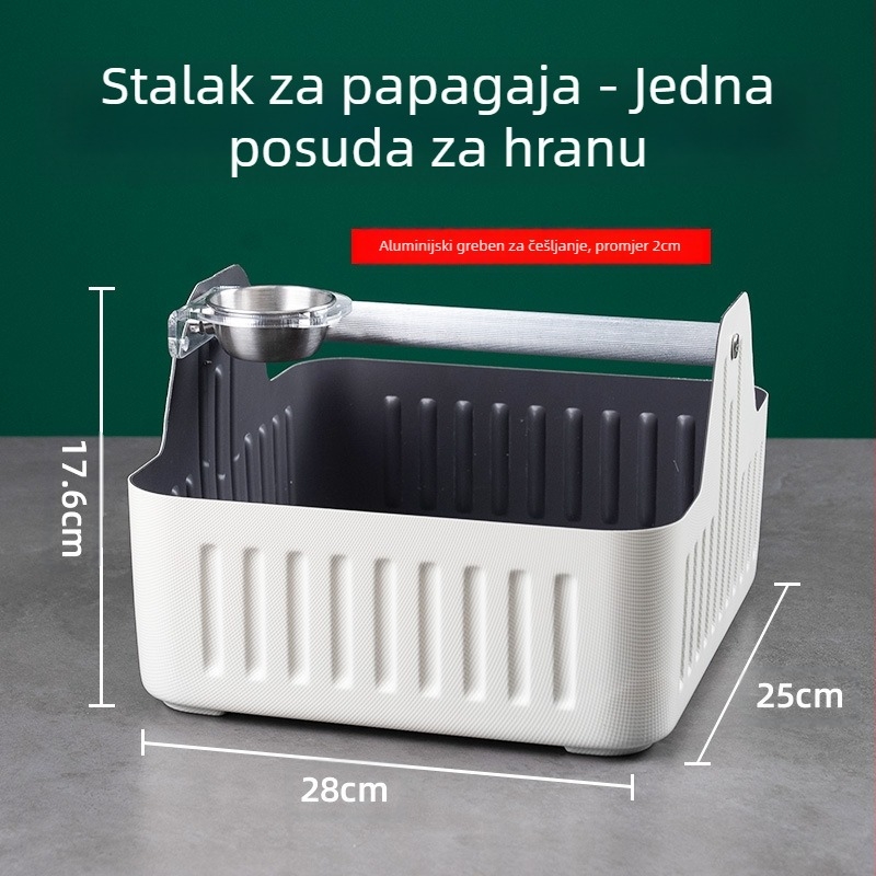 Papiga stolni trening kanta (WP01) - odrasla, srednje tijelo, ptica