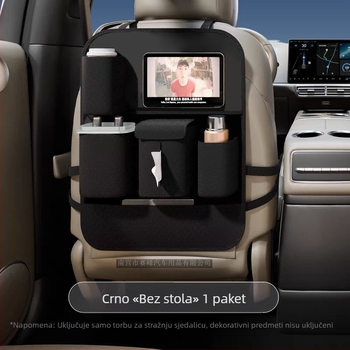 Kožna torba za pohranu za stražnju stranu automobila - vodootporna, za vješanje, univerzalna