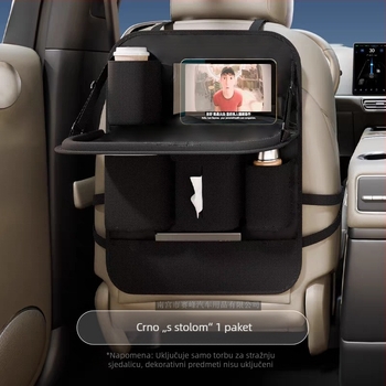 Kožna torba za pohranu za stražnju stranu automobila - vodootporna, za vješanje, univerzalna