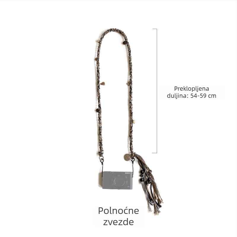 Ručni tkani privjesak za telefon s originalnim višebojnim dizajnom, personaliziran, zaštita od gubitka, nošenje preko tijela