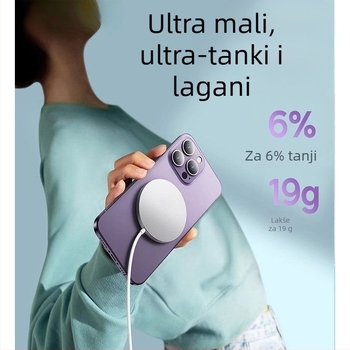 Magnetski bežični punjač za iPhone 15/16/14/13/12/11/8 Pro – QC4.0 brzo punjenje