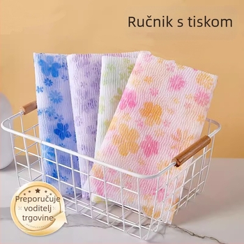 Duga eksfolirajuća ručnik za kupanje s debelim predivom za trljanje leđa, korejski stil, kućna upotreba
