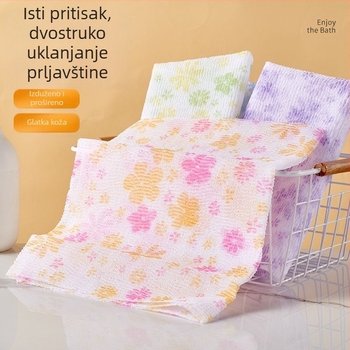 Duga eksfolirajuća ručnik za kupanje s debelim predivom za trljanje leđa, korejski stil, kućna upotreba