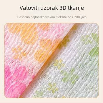 Duga eksfolirajuća ručnik za kupanje s debelim predivom za trljanje leđa, korejski stil, kućna upotreba