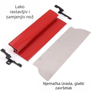 Ne-brandirani nehrđajući čelični alat za izravnavanje žbuke za unutarnje zidove