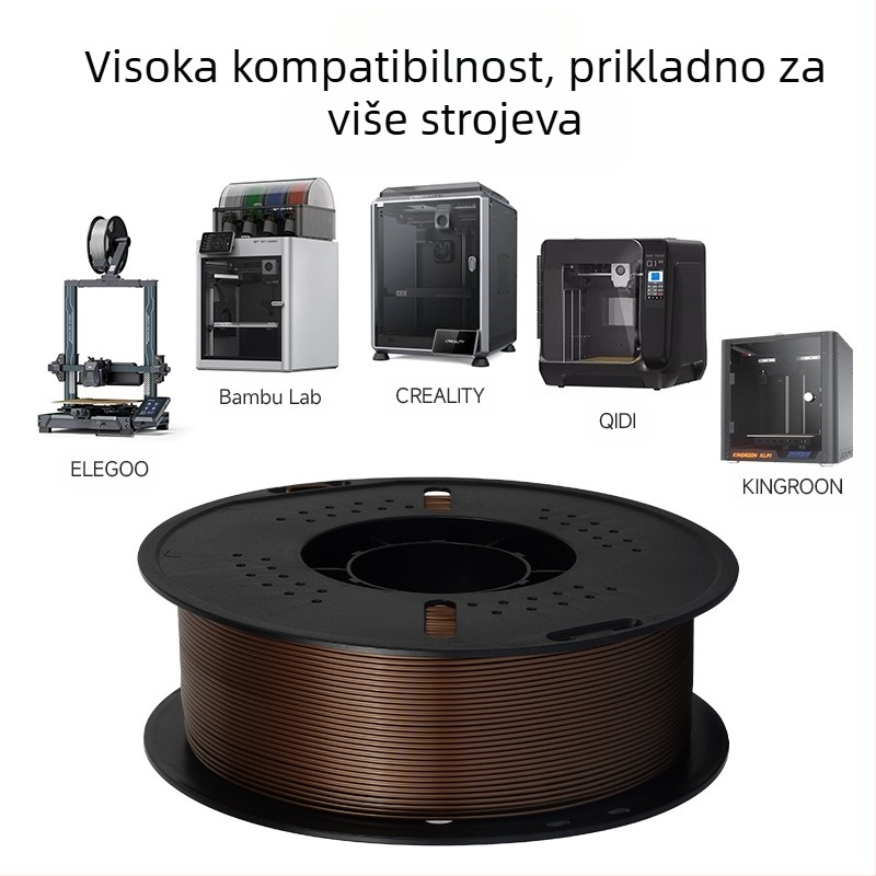 Qipang PETG filament za 3D ispis (promjer 1,75 mm, 2 kg kolut)
