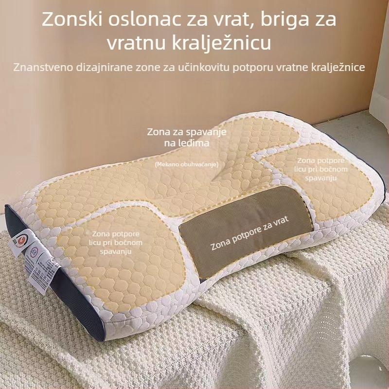 Jezgro jastuka Water Cube Spa za duboki san, perivo, potpora vrata, kućna uporaba, jednoposteljni jastuk