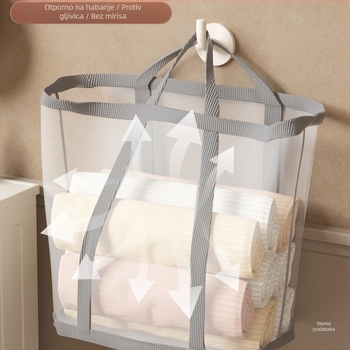 Zidni koš za rublje velike kapacitete, sklopivi, Jiang xu