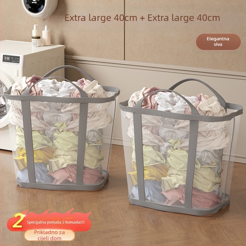 Zidni koš za rublje velike kapacitete, sklopivi, Jiang xu