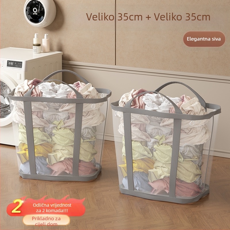 Zidni koš za rublje velike kapacitete, sklopivi, Jiang xu