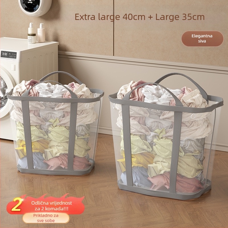 Zidni koš za rublje velike kapacitete, sklopivi, Jiang xu