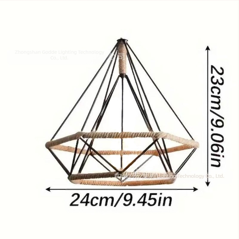 Željezni kavezasti abažur za lampu – metal, namijenjeno hotelima i kafićima, prilagodljivo, podrijetlo Zhongshan
