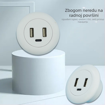 Dianpudun ugrađena USB utičnica na radnoj ploči s izlazom 5V/12V DC