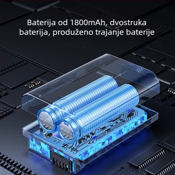 Prijenosni USB punjivi pilnik za nokte za uklanjanje mrtve kože i glatkoću površine nokta; alat za brušenje površine nokta; materijal: plast + nehrđajući čelik; neto sadržaj: 527