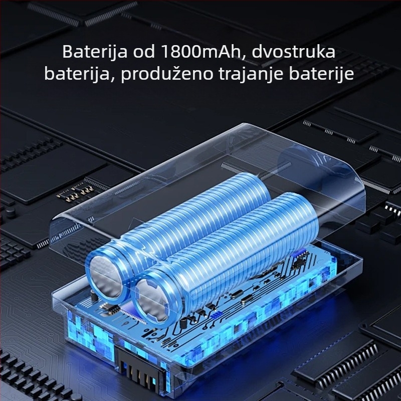 Prijenosni USB punjivi pilnik za nokte za uklanjanje mrtve kože i glatkoću površine nokta; alat za brušenje površine nokta; materijal: plast + nehrđajući čelik; neto sadržaj: 527