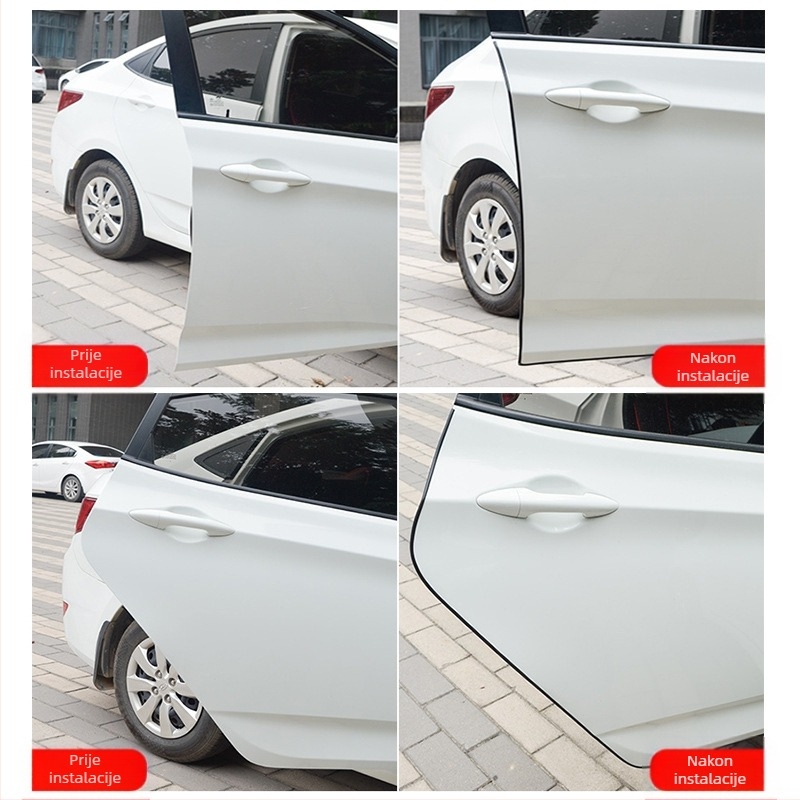 Vrata protivudarna traka - PVC materijal, prilagodljivo, opći model