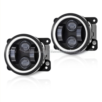 LED svjetlo za maglu Jeep Wrangler – ugrađeno, prednji branik, off-road; LED izvor, aluminijsko kućište, 6000K, IP zaštita