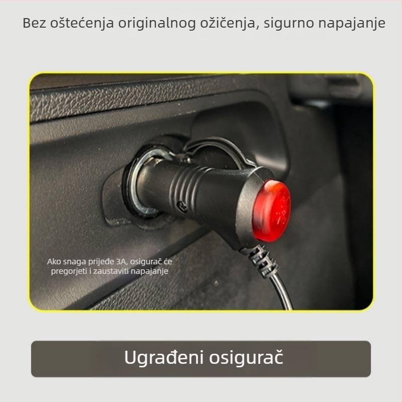 Magnetska LED traka za prtljažnik automobila s automatskim senzorom, unutarnje osvjetljenje, univerzalno