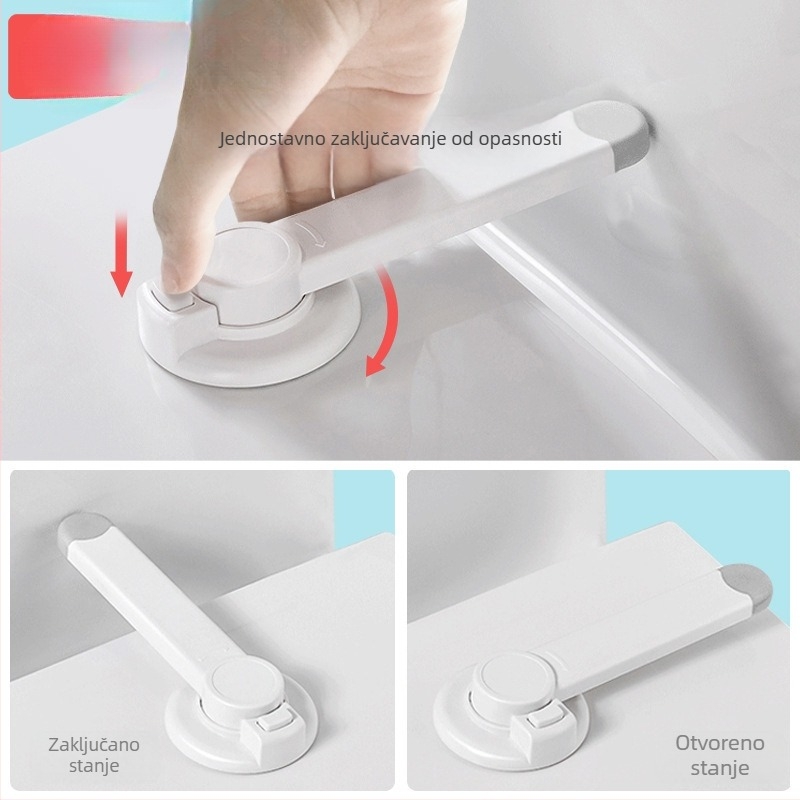Brava za poklop WC-a za bebe – Kućna uporaba, sigurnosna kopča, lanac protiv otvaranja (Nije uvoz; Marka: Drugo; Podrijetlo: Nijedno; Pakiranje: Drugo; Barkod: Drugo)