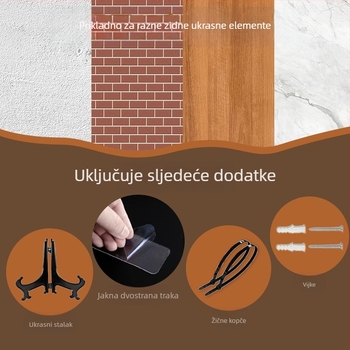 Okrugla aluminijska zidna umjetnost s motivom tihe prirode, tiskano, prilagodljivo, bez okvira.