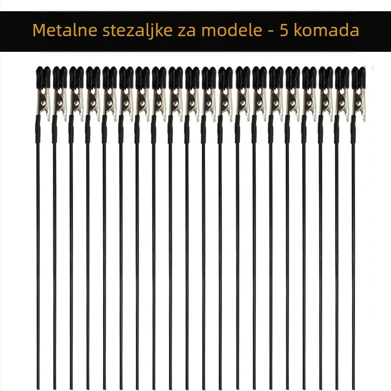 Klip baze Gundam modela s krokodilskim klipom, sušilnim klipom i alatom za sprejanje za ručno nanošenje