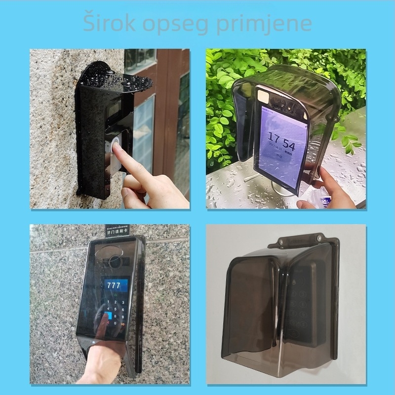 Vanjska kutija za kontrolu pristupa s vodootpornim poklopcem, vizualnim čitačem, karticom i lozinkom; model N11L, kapacitet 1000, USB/IP/COM, 315 MHz RF