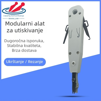 KD-1 Nož za rezanje žica za mrežni modul – ABS + alatno čelik; težina 53 g; pogodan za 110 patch panel i mrežne/telefonske module