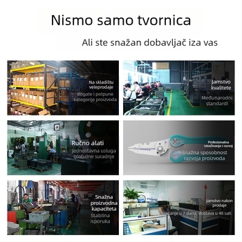 Višenamjenska kliješta za skidanje izolacije i krimpanje žice – čvrsta i izdržljiva, pravokutnog oblika, 0.155 kg, brenda Treatment