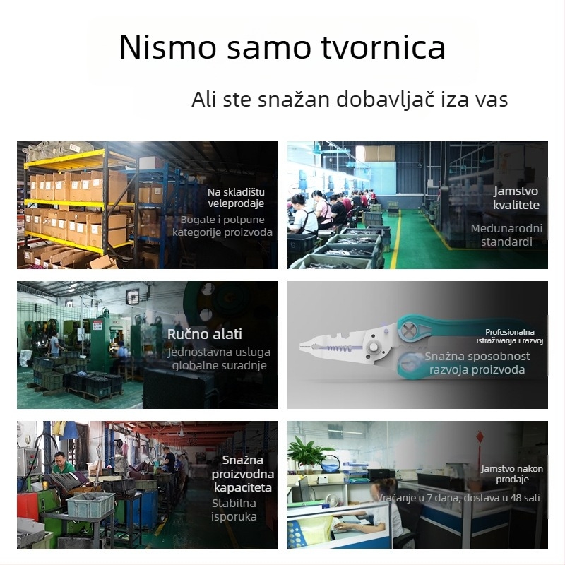 Višenamjenska kliješta za skidanje izolacije i krimpanje žice – čvrsta i izdržljiva, pravokutnog oblika, 0.155 kg, brenda Treatment