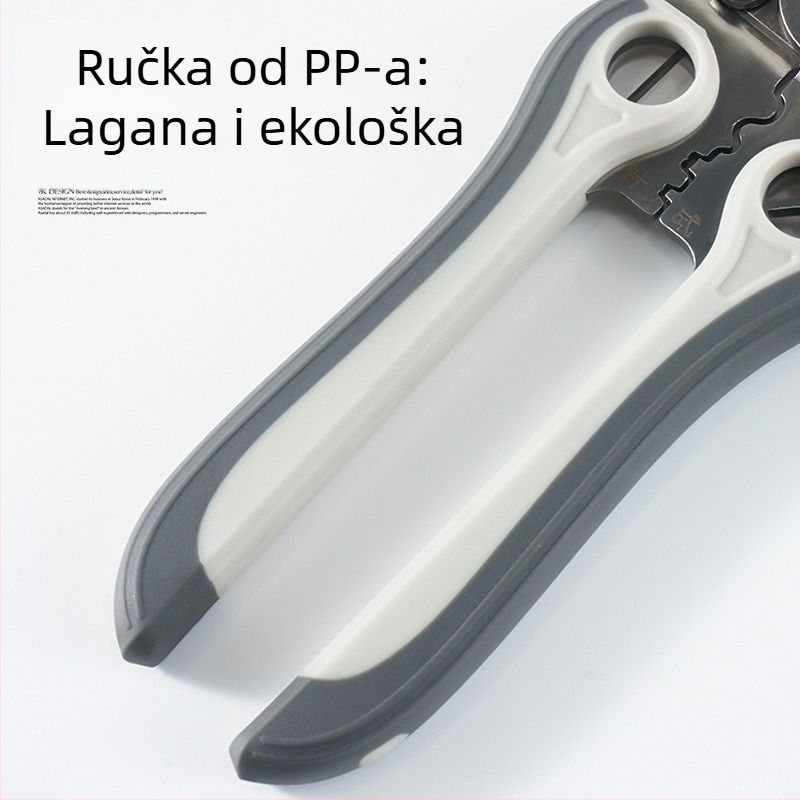 Višenamjenska kliješta za skidanje izolacije i krimpanje žice – čvrsta i izdržljiva, pravokutnog oblika, 0.155 kg, brenda Treatment