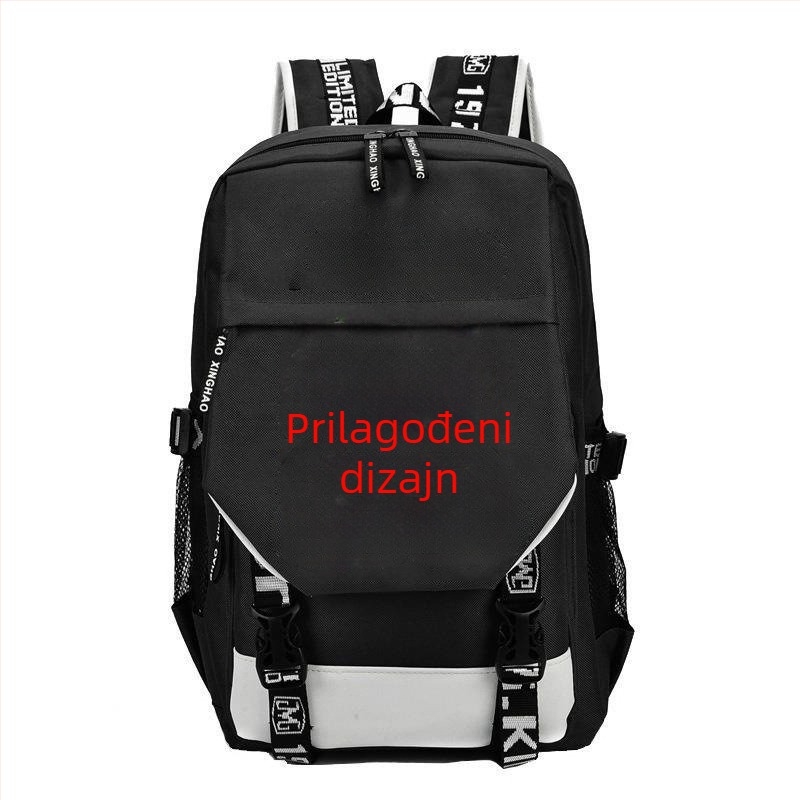 DZ ranac s crtanim motivom – veliki kapacitet, za školu i putovanja, unisex