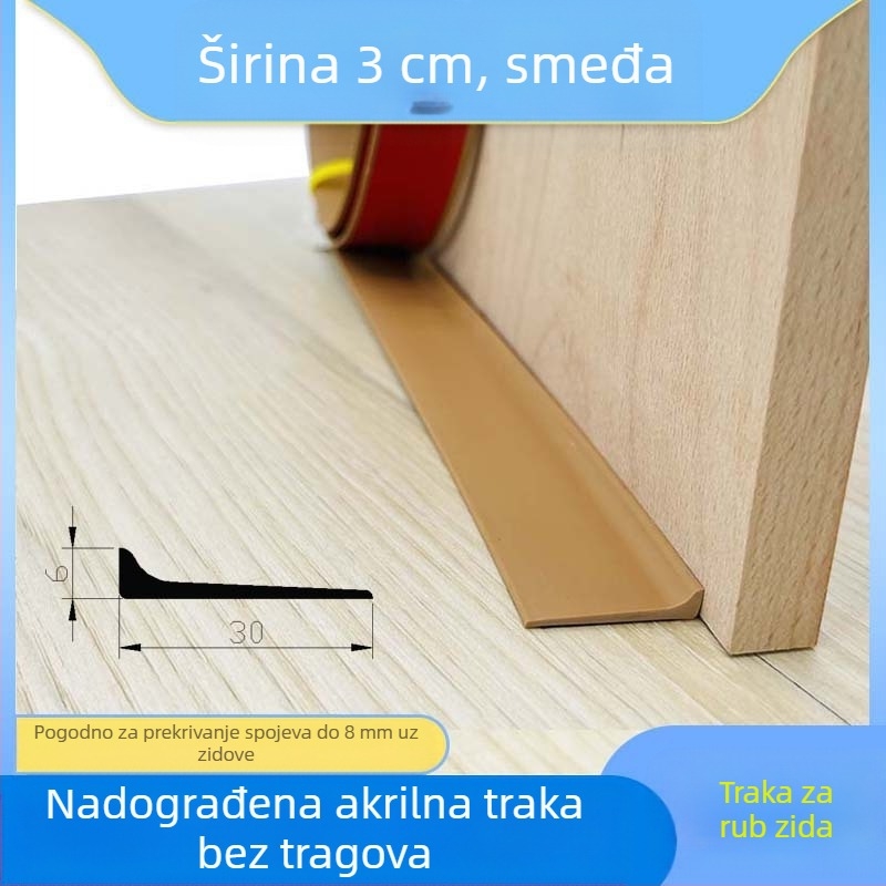Samoljepljivi PVC podni profili za rubove, pragove i spojeve