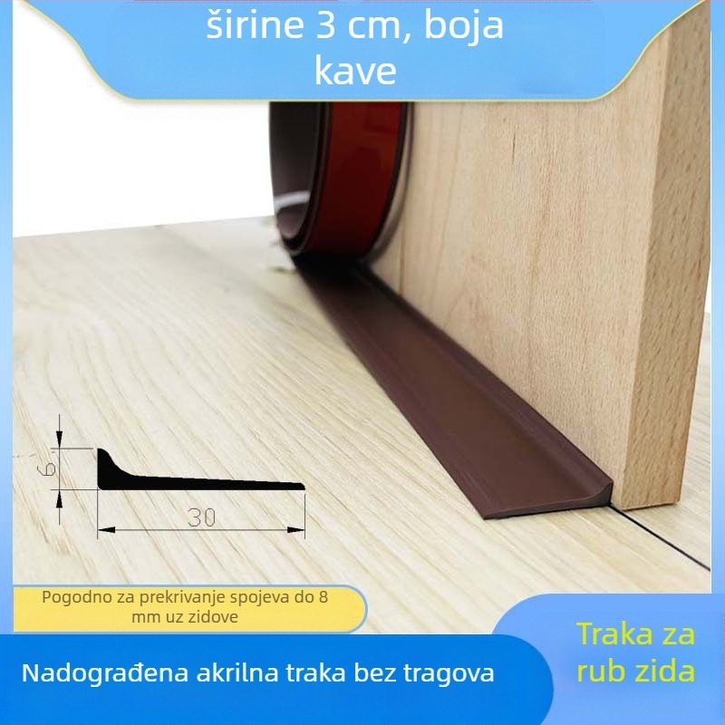Samoljepljivi PVC podni profili za rubove, pragove i spojeve